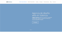 Desktop Screenshot of paginasvalencia.es